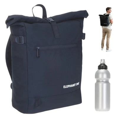 Rucksack Herren Büro Handgepäck Reise Bag Travel Elephant One 13114 Schwarz +f - Bild 1 von 4