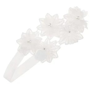 Crown Newborn Floral Headbands Girl Hair Accessories - Picture 1 of 12