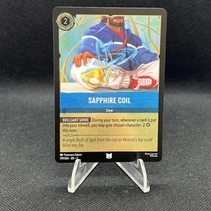 *FOIL* Disney Lorcana Archazia's Island: Sapphire Coil 179/204 COLD FOIL - Picture 1 of 2