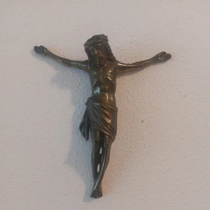 Kreuz Messing Jesus für Kruzifix | 18cm - Bild 1 von 2