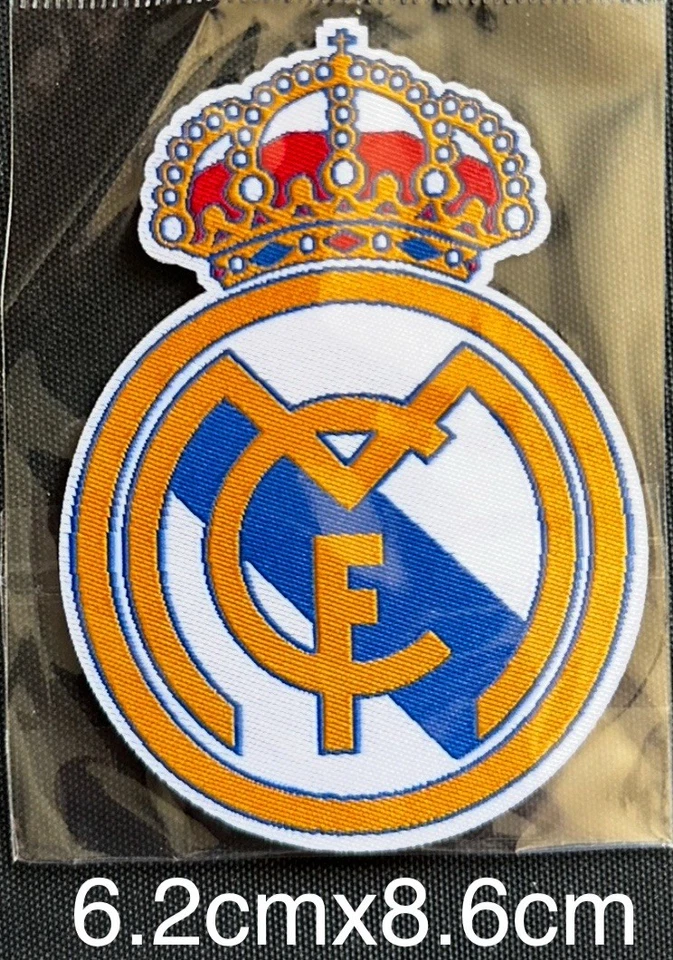 Logo, Écusson,patch,Réal De Madrid Brodé À Coudre Ou Presse À Chaud. - Imagen 1 de 1