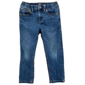 Vineyard Vines Jeans Girls Blue Stretch Denim Adjustable Waist Size 6 - Picture 1 of 9
