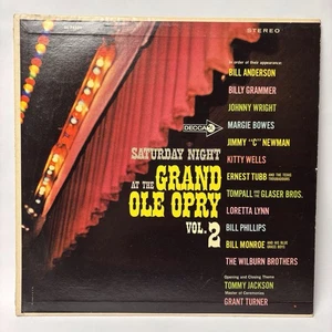 Saturday Night At The Grand Ole Opry, Vol. 2 - Various - VG+ - Decca DL 74539 - Picture 1 of 3