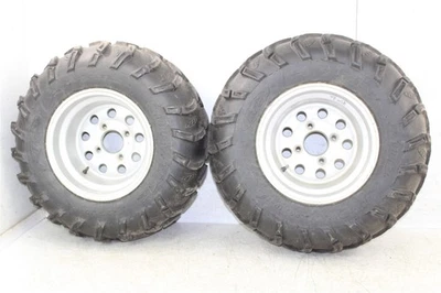 2003 Suzuki Vinson 500 4x4 Automatic Rear Wheel Set Rims - Image 1 of 4