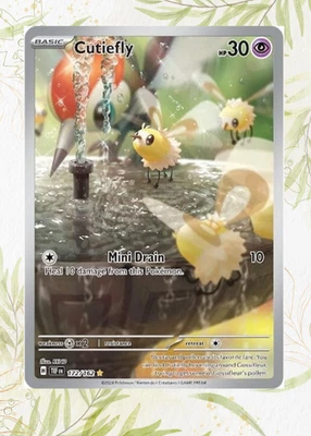 Cutiefly Illustration Rare SV05: Temporal Forces 172/162 NM - Image 1 of 3