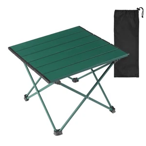 Portable Camping Table,Folding Side Table Aluminum Top for Outdoor Cooking, H... - Picture 1 of 6