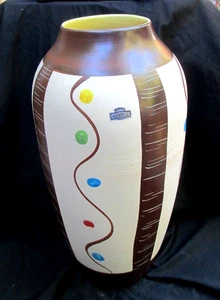Vintage West German Vase von Bay Keramik #622-45 MCM Mid Century Modern 16" hoch - Bild 1 von 6