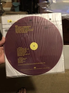 VELVET UNDERGROUND LIVE DALLAS TEXAS 1969 LOU REED RARE PURPLE VINYL RECORD MINT - Imagen 1 de 5