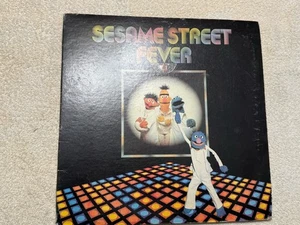 Sesame Street Fever Disco Gatefold LP 1978 CTW 79005 Bert Ernie Cookie Grover - Picture 1 of 4