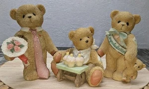 Cherished Teddies LOT Of 3 Congratulations, Sweet On You, Birthday Bear So Cute! - Picture 1 of 18