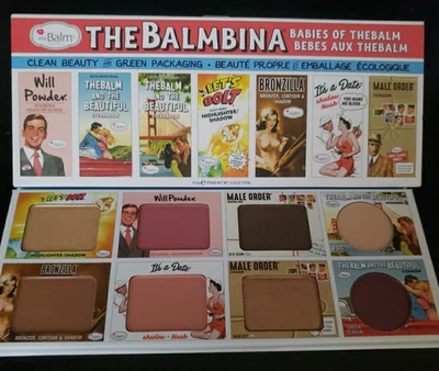 THEBALM COSMETICS theBalmbina ~ 8 shades (Eyeshadows, Blush, Highlighter) .55 oz - Image 1 of 4