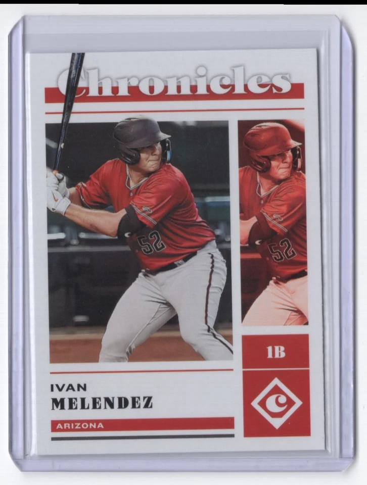 -2023 Panini Chronicles Ivan Melendez Arizona Diamondbacks #21 - Image 1 of 2