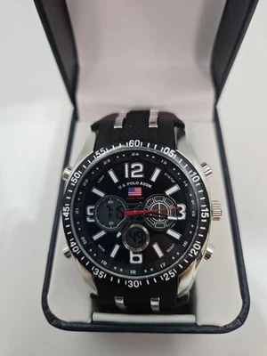 U.S. Polo Assn. Sport Men's US9281 Sport Watch New Battery  - Image 1 of 4