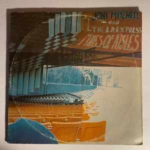 Joni Mitchell And The L.A. Express – Miles Of Aisles Vinyl, LP 1974 Asylum - Imagen 1 de 5