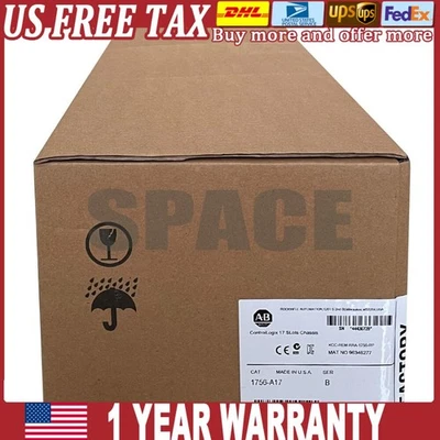 New Sealed AB 1756-A17 ControlLogix 17 Slots Chassis Module 1756A17 US Free Tax - Image 1 of 3