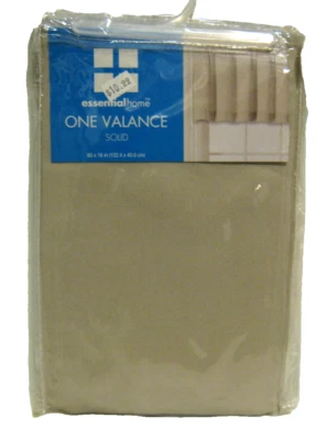 Nueva cenefa Essential Home One arena maciza bronceada marrón claro 60 X 16 Foto 1 de 4