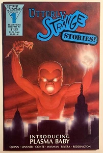 UTTERLY STRANGE STORIES #1 CASI NUEVO - Joseph Michael Linsner 1991 ¡Escaso + Bono! - Imagen 1 de 5