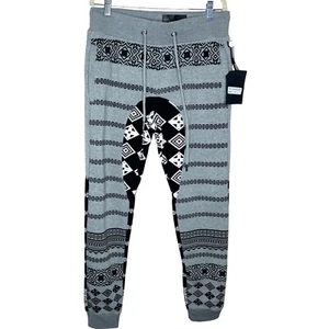 Pantalones deportivos Brooklyn estándar nuevos con etiquetas L de lana para adultos calce ajustado gris Y2K - Imagen 1 de 7