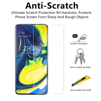 3 Pcs Screen Protector For Samsung Galaxy Note 10 20 S10 Lite Tempered Glass - Image 1 of 4