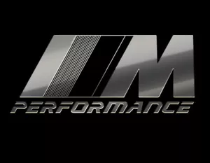 ⚡️NICKEL STICKER BMW PERFORMANCE STICKERS LOGO AUTOCOLLANT etichetta Pegatina - Imagen 1 de 4