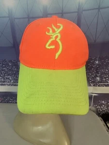 BROWNING Deer Hunter Safety Blaze Orange High Visibility BUCKMARK LOGO OSFA - Picture 1 of 13