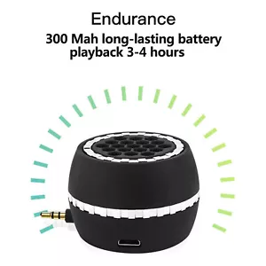 Mini Wireless Speaker Portable Durable Amplifier Sound Box In-line Mobile Phone - Picture 1 of 7