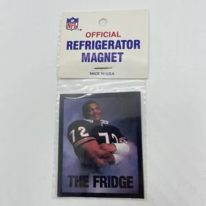 The Fridge William Refrigerator Perry NFL Official Magnet Stanley Levin USA - Picture 1 of 6