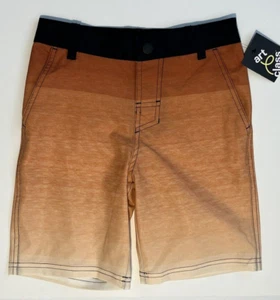 Art Class Orange Boardshorts Swim Trunks -Adj Waist-Boy's Size 7 NEW - Picture 1 of 2