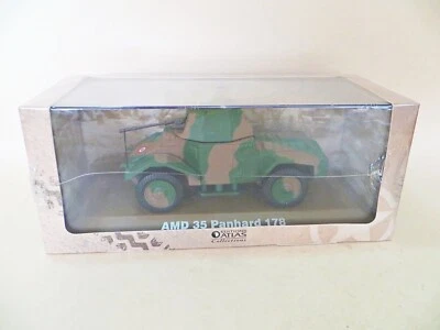 ATLAS EDITIONS 6690 008 'FRENCH WWII AMD 35 PANHARD 178 ARMOURED CAR' 1:43. MIB - Image 1 of 4