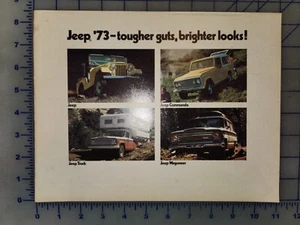 1973 Jeep Brochure Original - Imagen 1 de 1