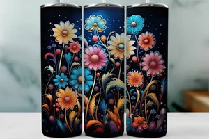 Daisies 20 oz Stainless Steel Tumbler - Picture 1 of 1
