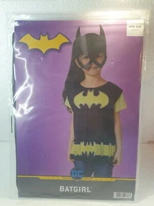DC Superheroes Batgirl Party Costume Vest Mask Kit one seize 104-116 - Picture 1 of 4