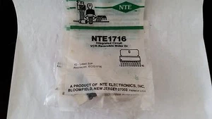 NTE NTE1716 IC REVERSIBLE MOTOR DRIVER FOR VCR ECG1716 - Picture 1 of 1