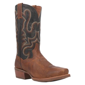 Dan Post® Men's Richland Saddle Brown Western Boots DP3393 - Picture 1 of 6