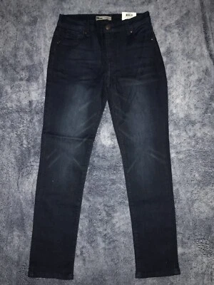 Pantalones de mezclilla EPIC THREADS Big Boys ajustados pierna recta lavado oscuro talla 12 x 25,5 $45 Foto 1 de 4