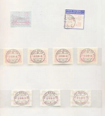 Switzerland Aviation Sheets Frama Booklets M&U (Apx 25) UK2442 - Image 1 of 4