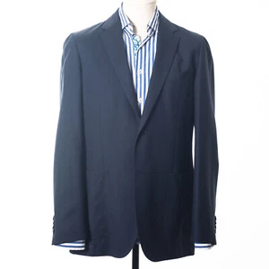 CERRUTI 1881 Sport Coat Blue Unlined Wool Blazer EU50 US40 - Picture 1 of 6