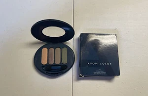 Avon 2004 True Color EyeShadow - Rich Green Quad - Picture 1 of 4