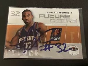 Amare Stoudemire Autographed Signed Rookie Card ~ 2002-03 NBA Hoops Stars ~ RC - Picture 1 of 1