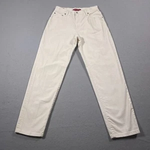 Levi’s 550 Jeans Damen 6 Mid Stretch Relaxed Fit Tapered Leg Creme Weiß Denim - Bild 1 von 10