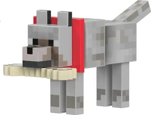Minecraft Diamond Level Wolf Action Figure Die-Cast Game Accessories Mattel - Picture 1 of 6