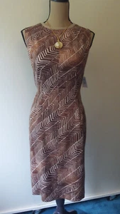 CLEARNACE ON ALL INVENTORY!! NWT Anne Klein Size 12 African design pattern - Picture 1 of 6