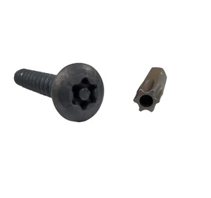 #14 (1 -1/2 inch) Tamper-Resistant Torx Screw, Button Head with Bit - 100 in Box - Picture 1 of 1