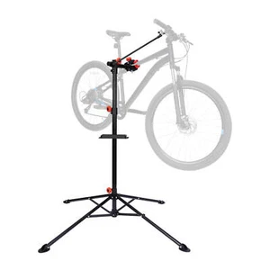 Supporto di Montaggio Bicicletta Cavalletto Altezza Regolabile 360° Ruotabile - Foto 1 di 7
