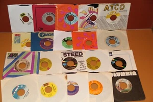 SOUL FUNK R&B 45's JUKEBOX 7"  45 RPM (LOT OF 60) VG+ to EXCELLENT  - Picture 1 of 5