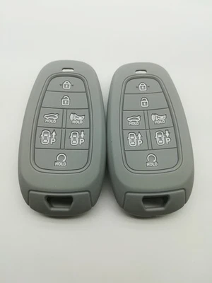 2*Fob Key Cover for 2018 2019 2020 2021 2022 2023 2024 2025 HYUNDAI NEXO SONATA - Image 1 of 4