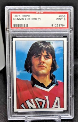 1975 SSPC Dennis Eckersley Rookie Card #506 PSA Mint 9 (BLC153) - Image 1 of 2