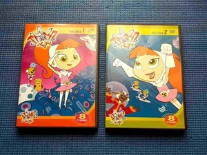 DVD 2-piece set Atomic Betty vol.1 + vol.2 Volume 1 + Volume 2 ATOMIC BETTY - Imagen 1 de 3
