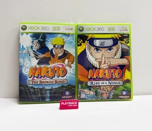 Asian English Naruto : Rise Of  A  Ninja & The Broken Bone XBOX 360 NTSC-J NEW - Picture 1 of 6