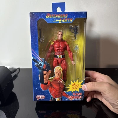 Boneco de ação NECA Defenders of the Earth FLASH GORDON Savior of the Universe 7" - Imagem 1 de 2